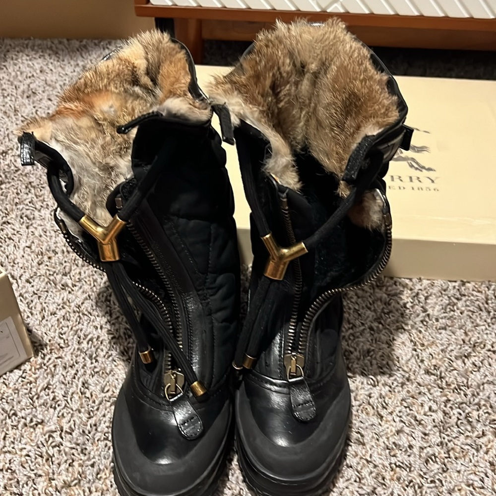 Burberry Parka Rolle Weather Boots - Picture 4 of 6